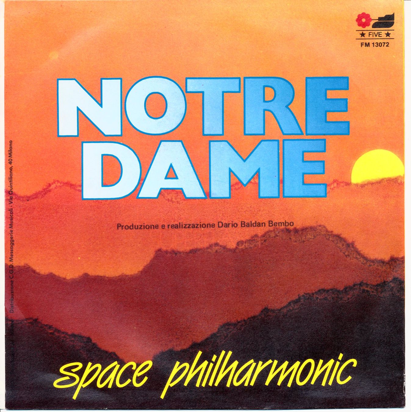 Dischi in vinile: SPACE PHILHARMONIC - FLASH - BACK (7'' Vinyl Single VG+) – Usato da Hedingen venduto da Studers 1