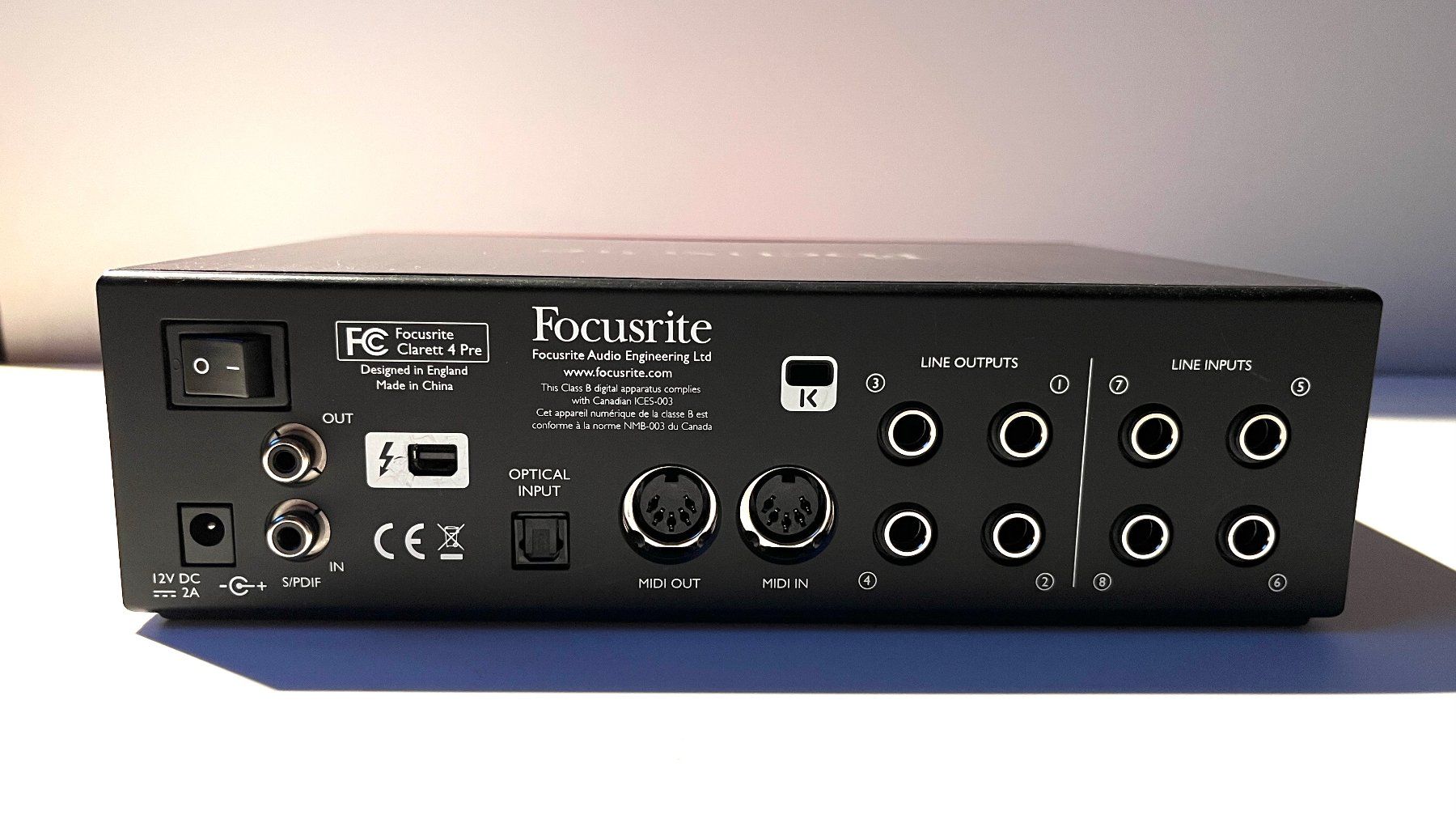 Focusrite Studioequipment: Focusrite Clarett 4 Pre - Audio Interface – Gebraucht aus Wauwil von swissGadgets 2