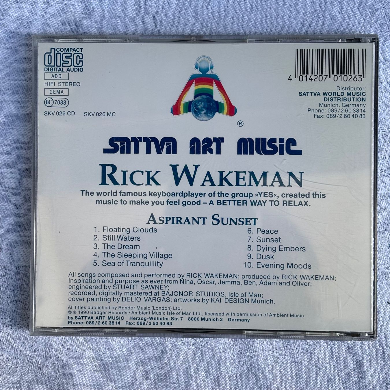 CDs: Rick Wakeman: Aspirant Sunset – Gebraucht aus Stans von Abukadnezar 1