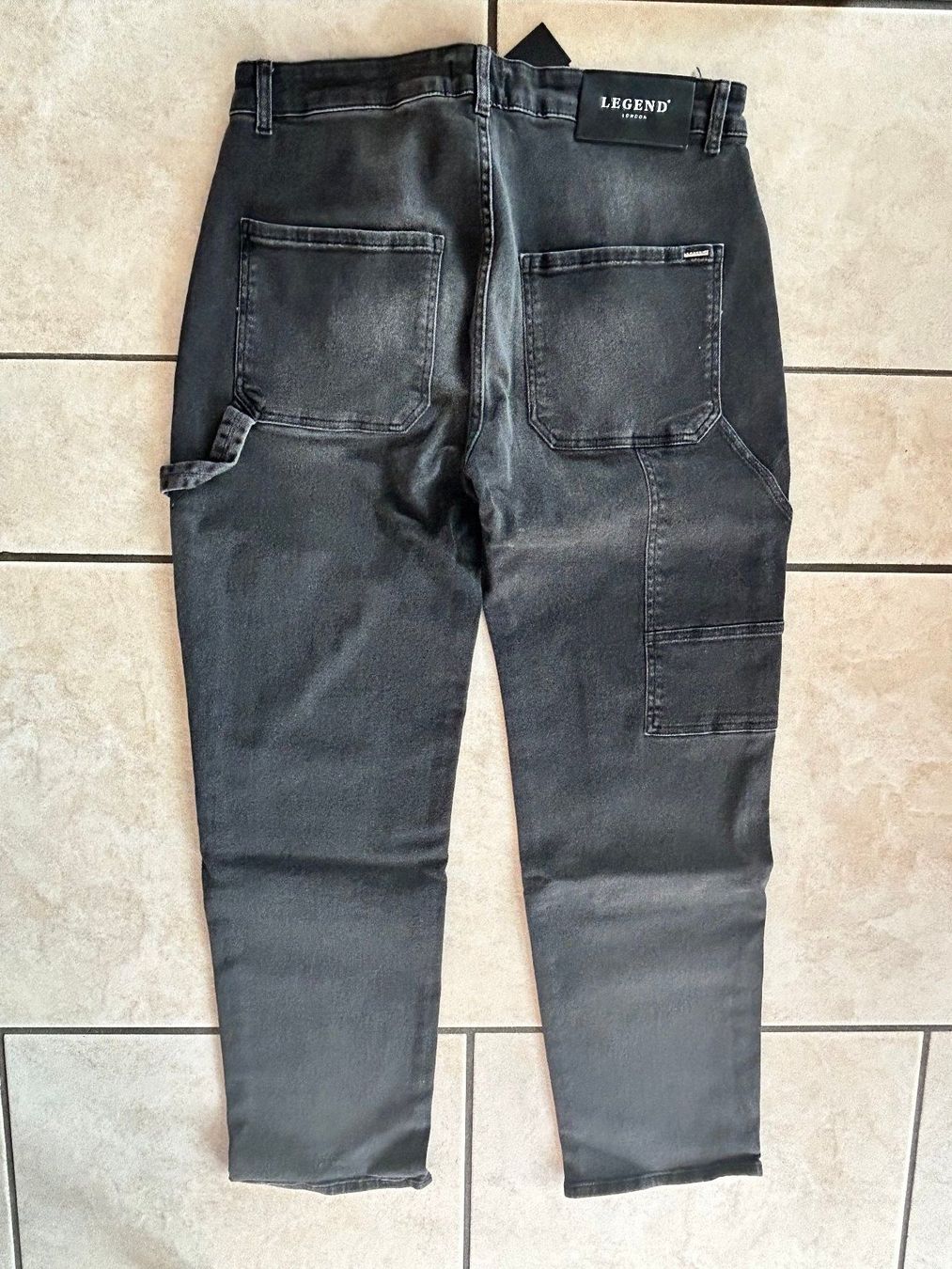 Jeans: NEU - Herren-Jeans LEGEND, grey/d-grau, size 32, Stretch – Nuovo e nell'imballaggio originale da Cugnasco venduto da isolaverde 3