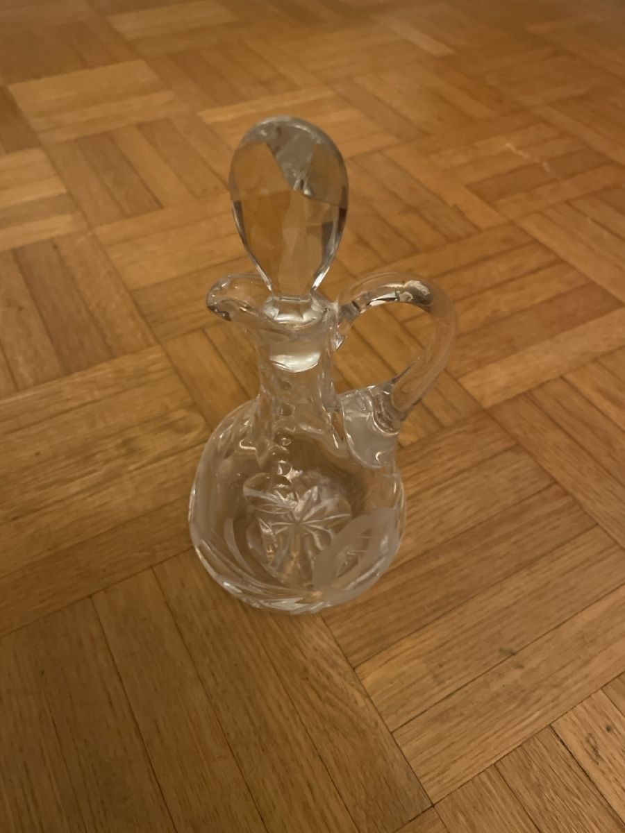 Caraffe: Glas Karaffe mit Verschluss – Usato da Schaffhausen venduto da Kolibri023