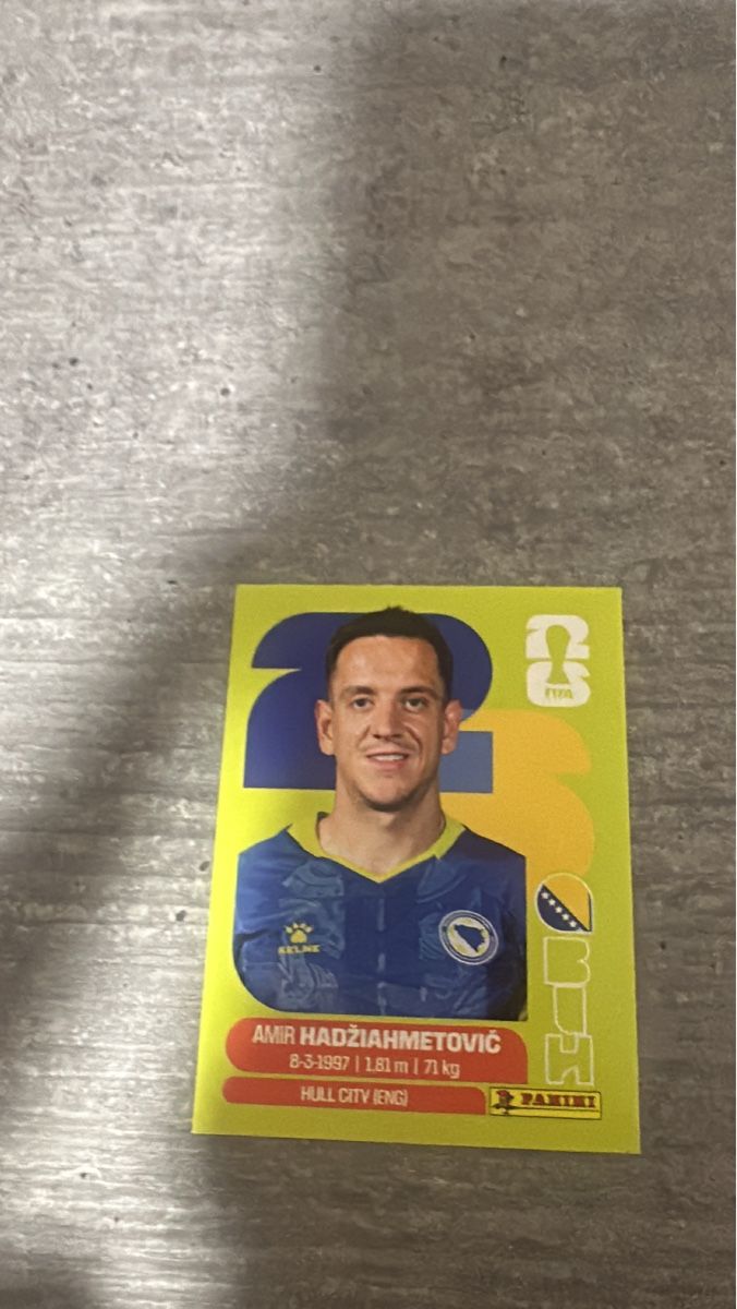 Panini Carte collezionabili: BIH 8 , FIFA WORLD CUP 2026 PANINI  – Nuovo (secondo la descrizione) da Frauenfeld venduto da 1PegPeg1