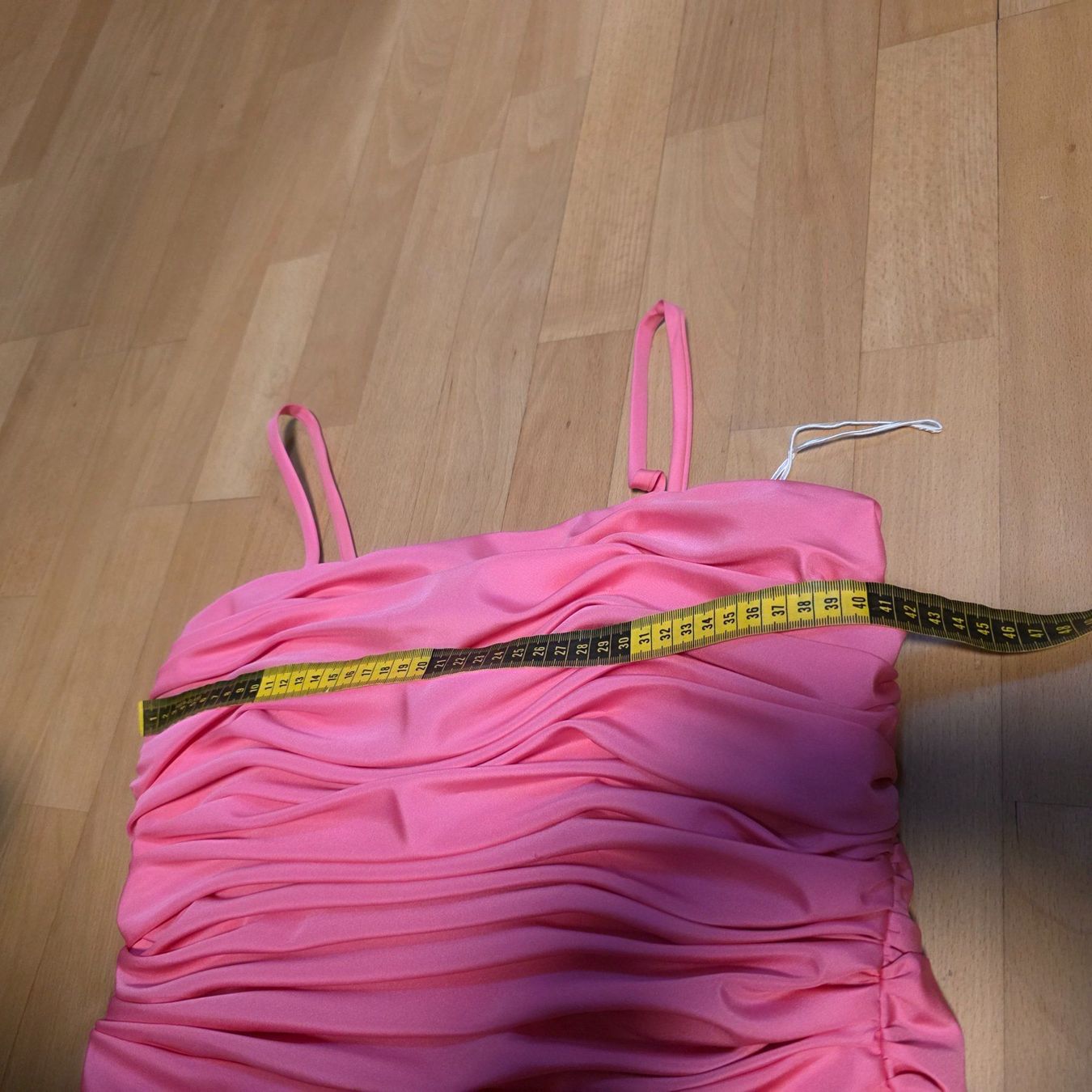 Vestiti: Vintage Kleid Pink 80er M England – Usato da Wald ZH venduto da CapLux 9