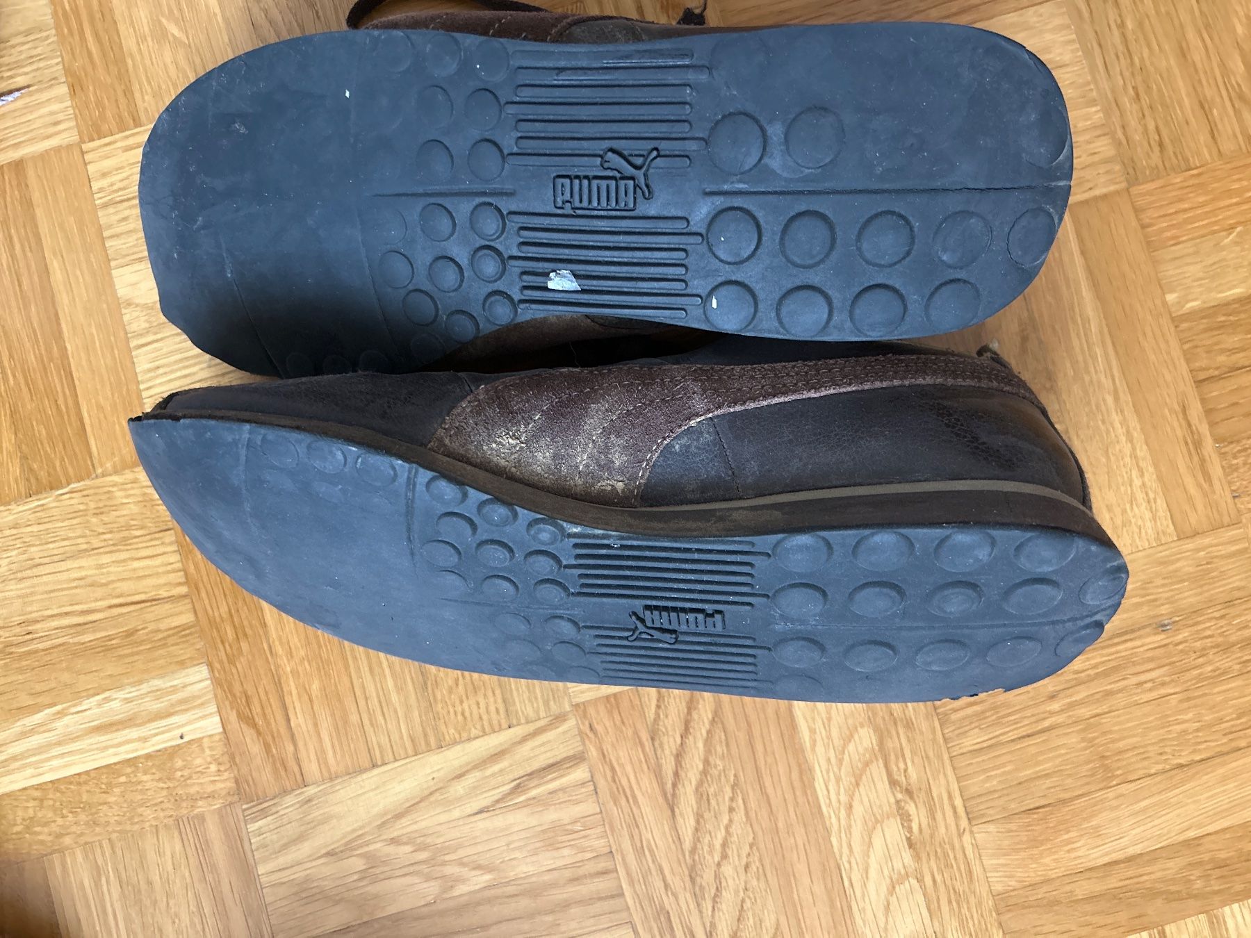 Puma Scarpe da uomo: Puma Torino Lederschuhe, Grösse 41, Braun – Usato da Zürich venduto da 11Orchidee30 1