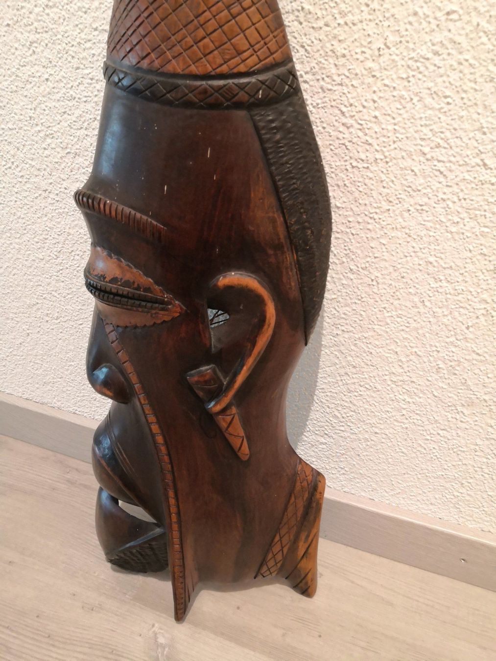 Internationale Kunst: 🤩AFRIKANISCHE HOLZMASKE AUS KENIA – Neu (gemäss Beschreibung) aus Olten von Naja-Twins-Twins 3