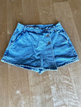 ZARA Jeans Shorts Rock-Look Gr. S – Denim Skort Sommer Trend