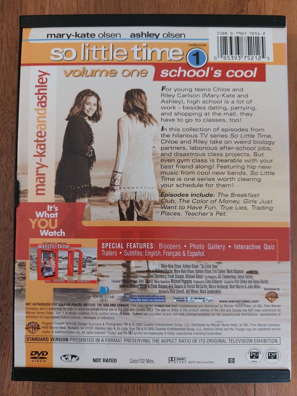 Tutti i DVDs: DVD - So little Time  Volume One / US Code – Usato da Rheinfelden venduto da FilmAuktion 1