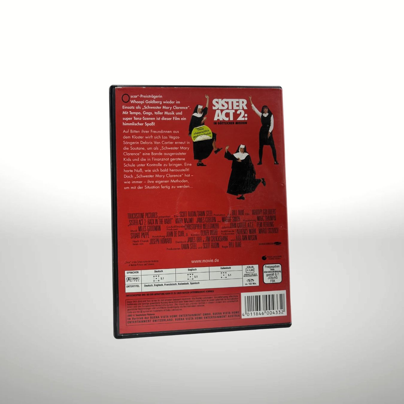 Tutti i DVDs: SISTER ACT 2 - WHOOPI GOLDBERG – Usato da Rickenbach SO venduto da steinerhome 1