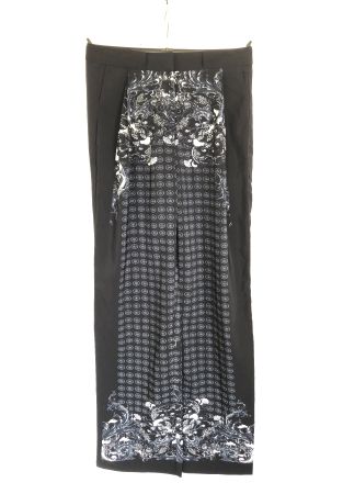 Pantalon bleu marine fluide style paréo motifs H&M taille 34