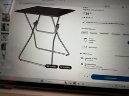 IKEA GUNDE Klapptisch