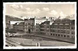 Thun, Kaserne mit Alpenkette: Eiger, M