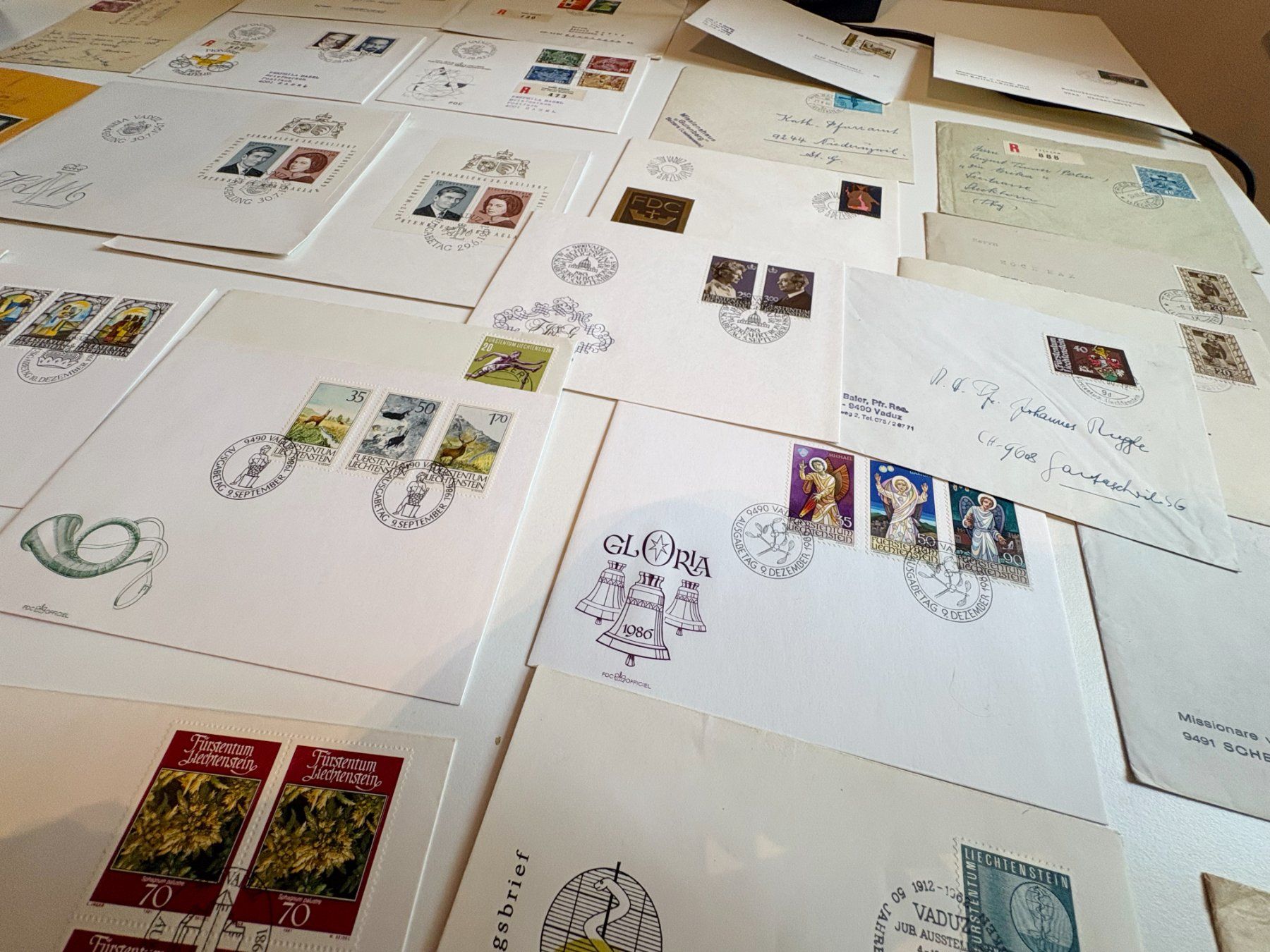 Alle Briefmarken: Liecthenstein Briefmarke Lot – Gebraucht aus Riva san vitale von abd_p86k 2