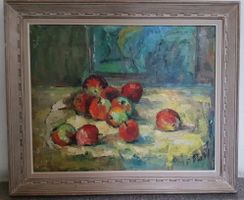 Stillleben – Öl auf Leinwand – signiert – Holzrahmen