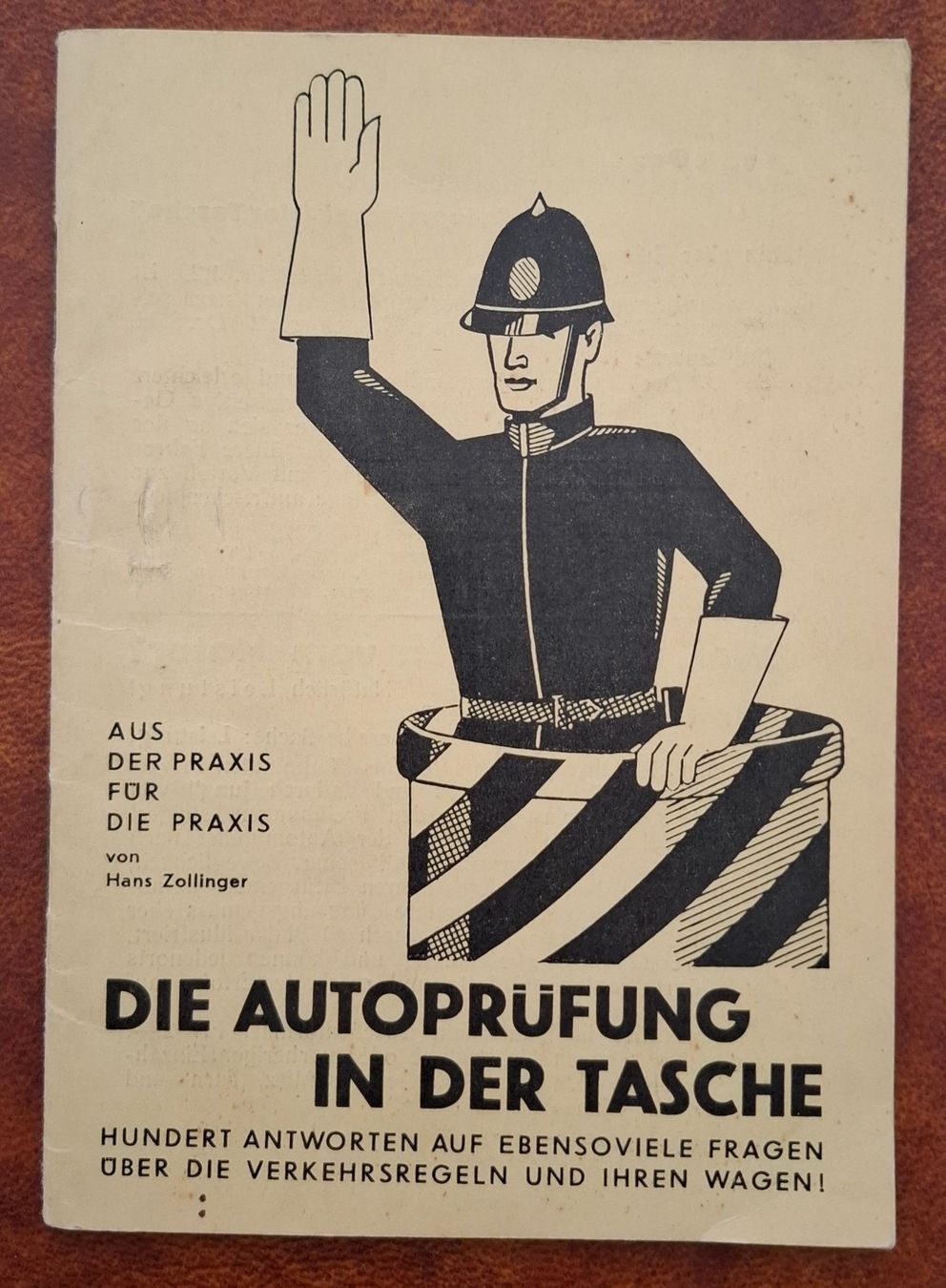 Libri: Die Autoprüfung in der Tasche ca. 1950 – Usato da Wil SG venduto da Clanx