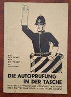Die Autoprüfung in der Tasche ca. 1950