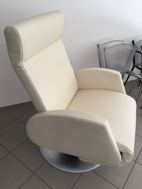 Sessel: Relax-Ledersessel "Cabo" mit Motor – Neu (gemäss Beschreibung) aus Olten von Metacomet