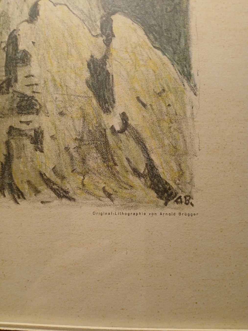 Grafica & Litografie: Lithographie  Arnold Brugger – Usato da Corcelles-Payerne venduto da evalyne 1