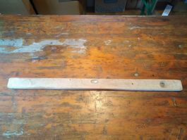 Wasserwaage Holz Messwerkzeug gebraucht mit Patina