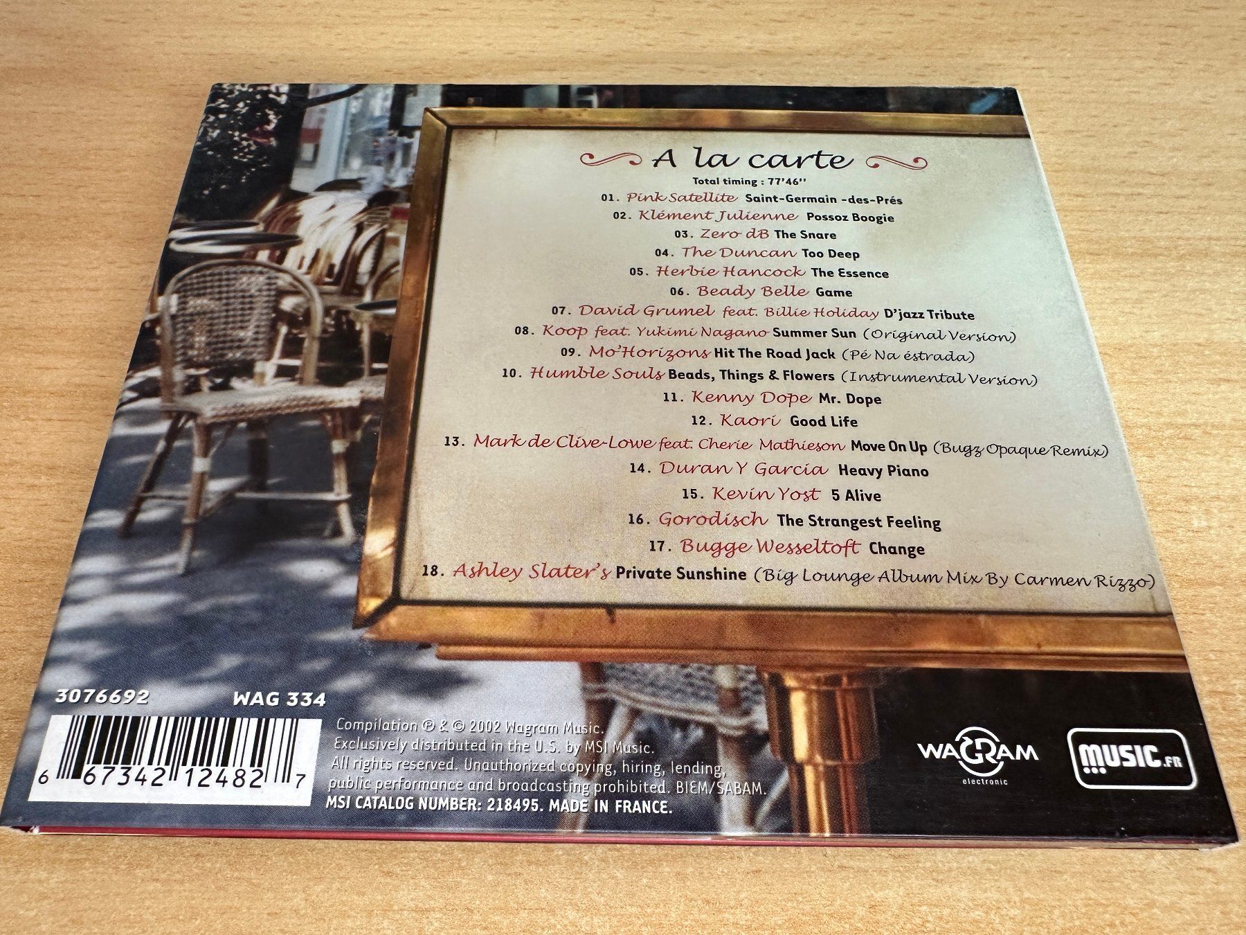 CDs: Various – Saint-Germain-Des-Prés Café II – Gebraucht aus Rikon im Tösstal von Alpenmutz 1