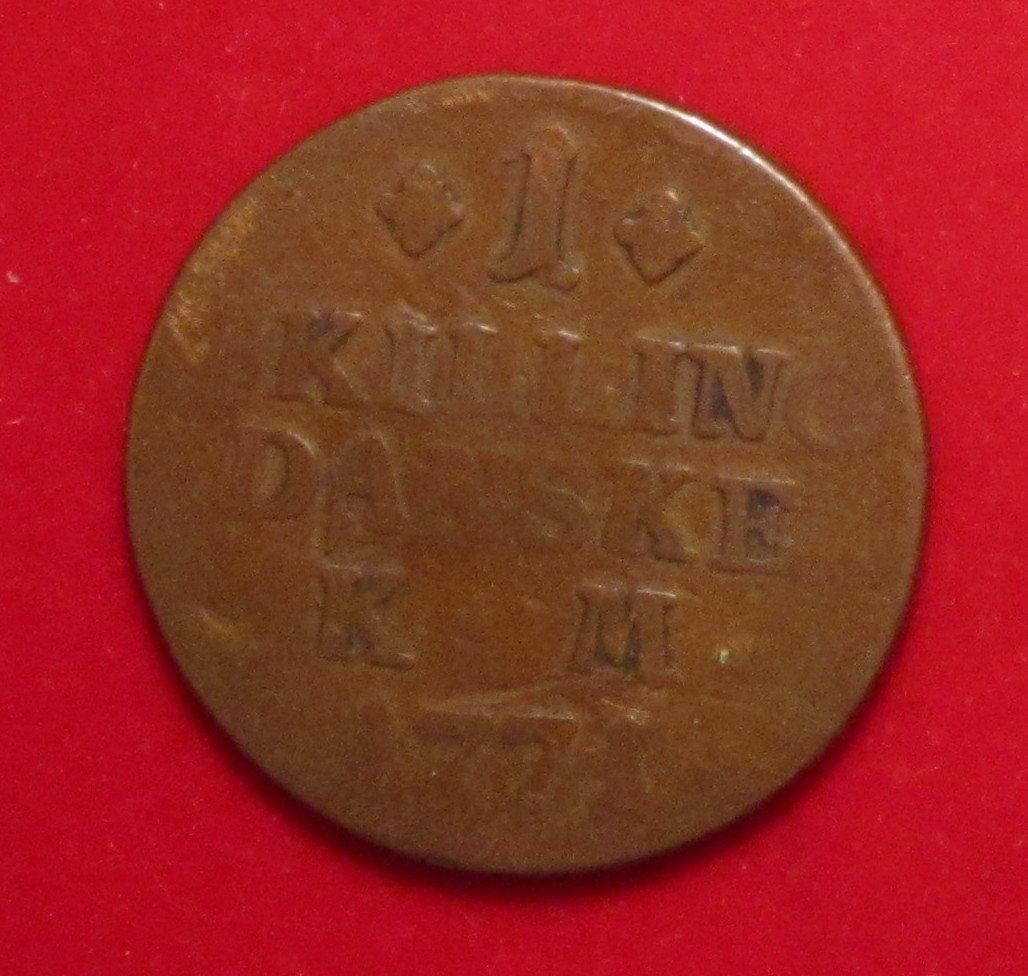 Tutti le monete: Dänemark, 1 Skilling 1771 – Usato da Allschwil venduto da Coinfreak