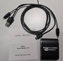 SPDIF Audio Splitter 1 auf 3