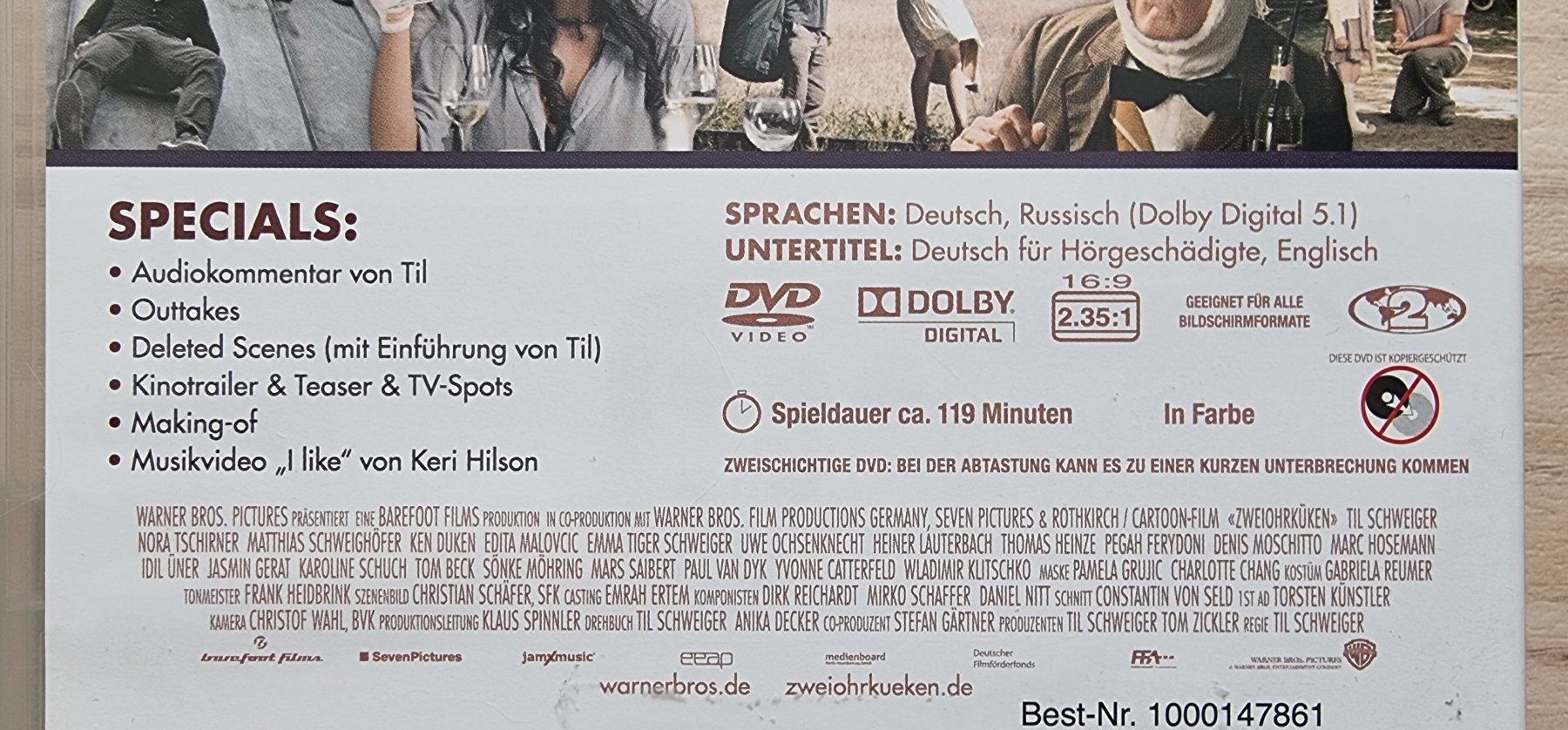 Tutti i DVDs: DVD Kein Ohr Kücken / Til Schweiger – Usato da Oetwil am See venduto da fineli2 1
