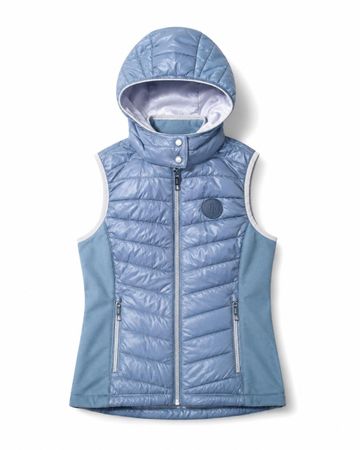 Felix Bühler Reitweste XS – Blau mit Kapuze