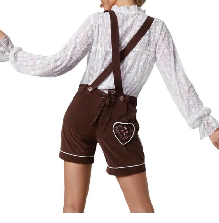 Costumi: Wunderschöne Optik Wildlederhose Alpsee Gr. S – Nuovo e nell'imballaggio originale da Oberegg venduto da MZ_DiesundDas 1