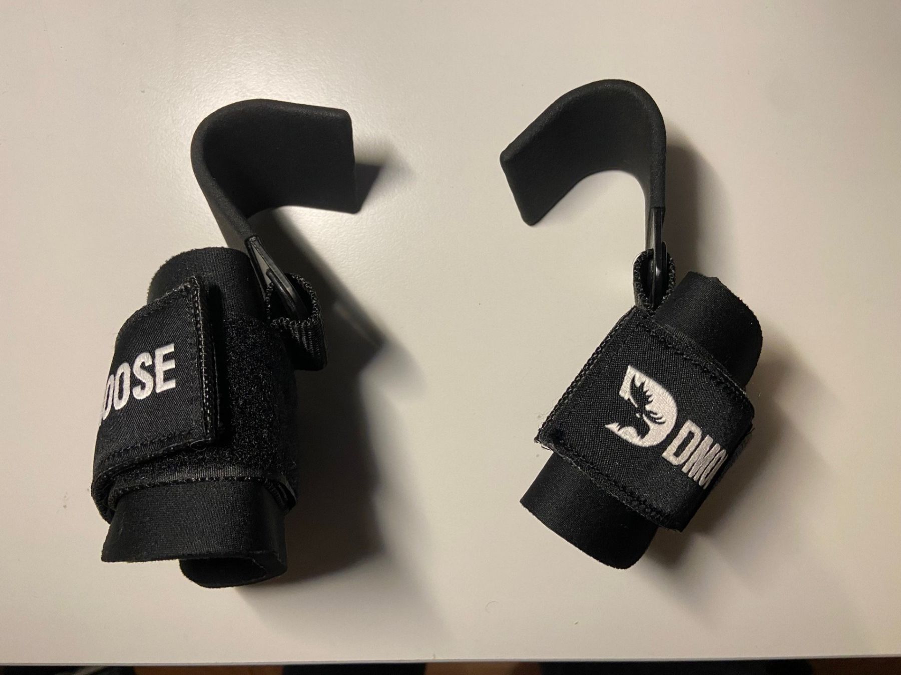 Manubri & Pesi: Weightlifting Hooks - Gewicht Griffe - Training Griffe – Nuovo (secondo la descrizione) da Baar venduto da Guitarjizz 1