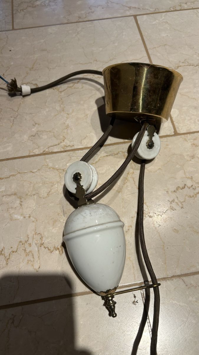 Lampadari & plafoniere: Zuglampe retro antik – Usato da Rottenschwil venduto da Yoshiworks 3