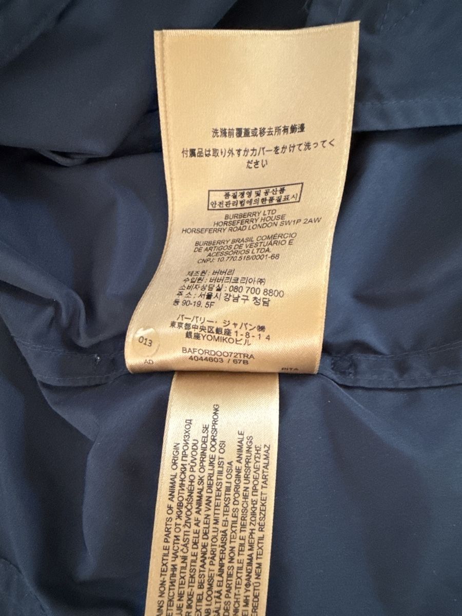 Burberry Giacche: Burberry Sandringham dunkelblau – Usato da Gibswil venduto da spongii 4