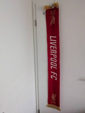 Liverpool FC Meisterschal 2025, wie NEU, 132 cm x 16 cm