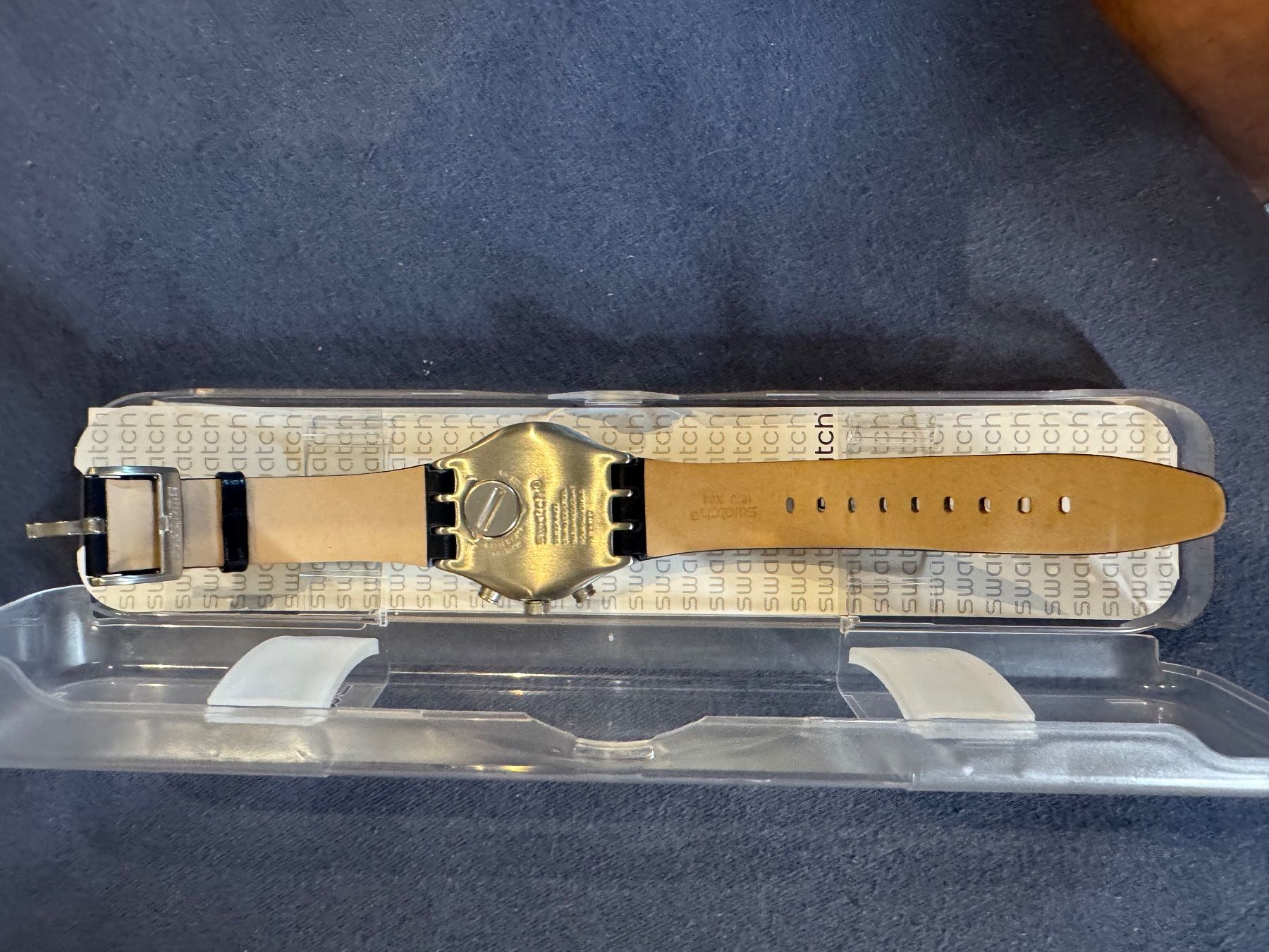 Swatch Orologi: **** SWATCH CHRONO IRONY DARKMEBLUE YVS460 **** – Nuovo e nell'imballaggio originale da Giumaglio venduto da soloemi 8