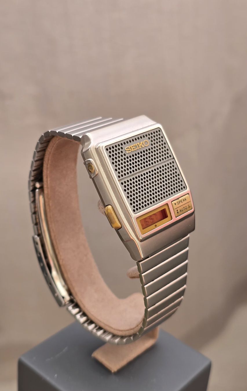 Seiko Uhren: Seiko Talking Watch EN/ES 31,3mm – Gebraucht aus Minusio von AGSuhren 1