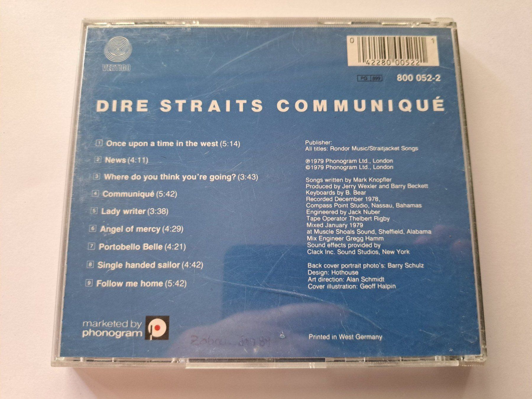 CDs: Cd Dire Straits - Communiqué  – D'occasion à Pully par bro_n52j 1