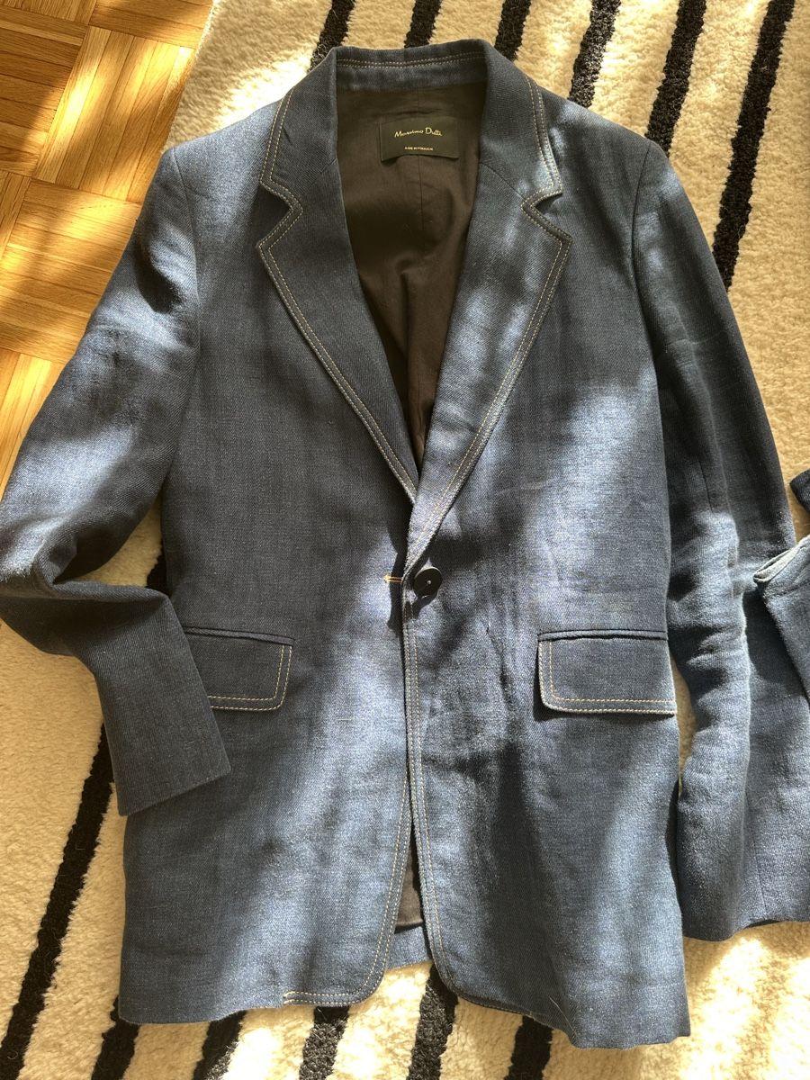 Massimo Dutti Completi & Tailleur: Linen Suit size 40 – Usato da Adliswil venduto da Maro_7 2