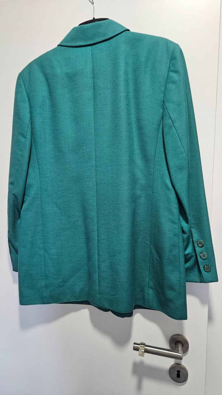 Giacche: Blazer verde acqua tg.40 Sandra Seebeck – Usato da Melano venduto da H-Sara 1
