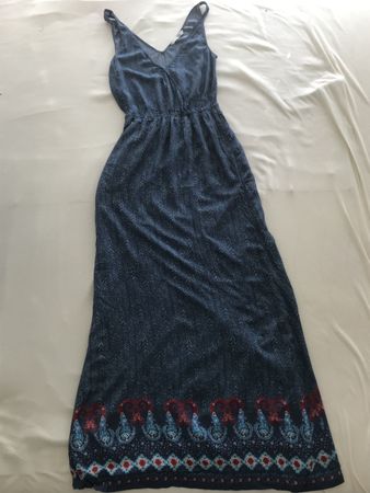 Einmal getragenes Zara Maxi Kleid