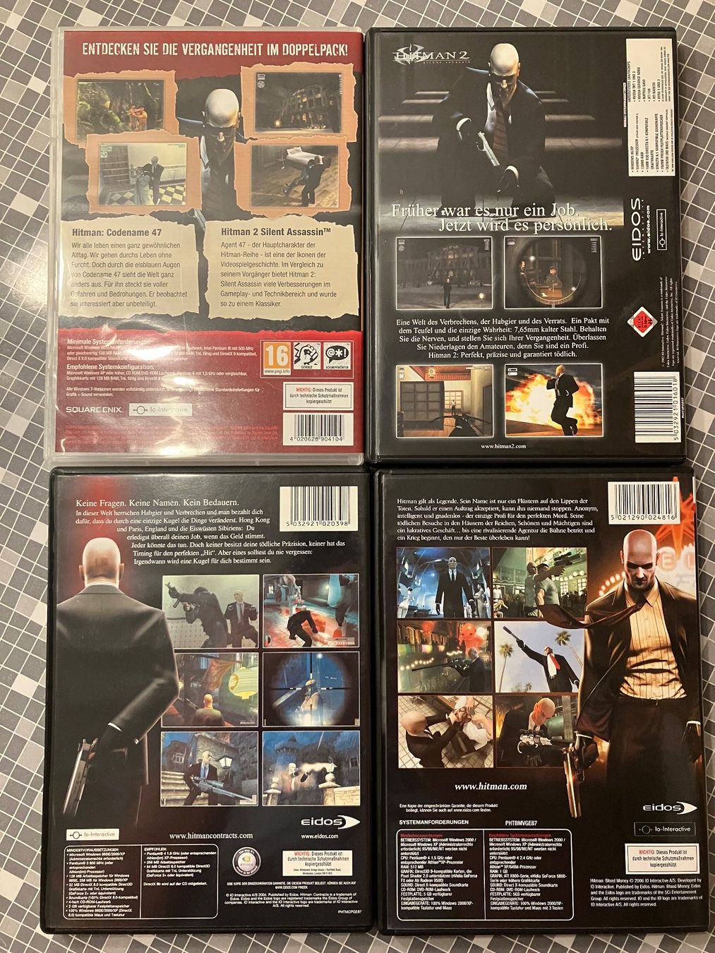 Giochi: Hitman 1-4 Games Set PC (2000/02/04/06) – Usato da Winkel venduto da Asdas87 1