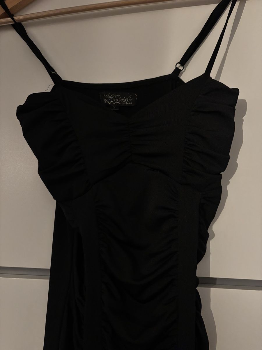 Vestiti: Kleid schwarz gerafft – Usato da Unterengstringen venduto da Viktoria_ 1