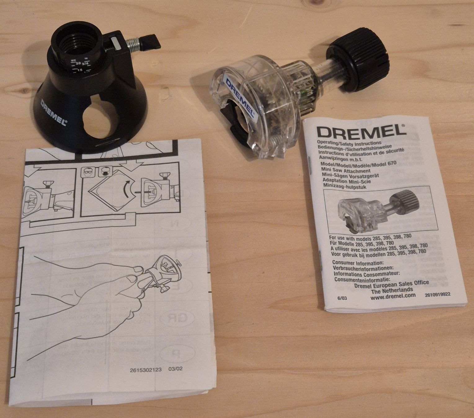 Dremel Tutti gli attrezzi: ACCESSOIRES DREMEL - MINI SCIE CIRCULAIRE + GUIDE DE COUPE – Usato da St-Imier venduto da Psaturnin