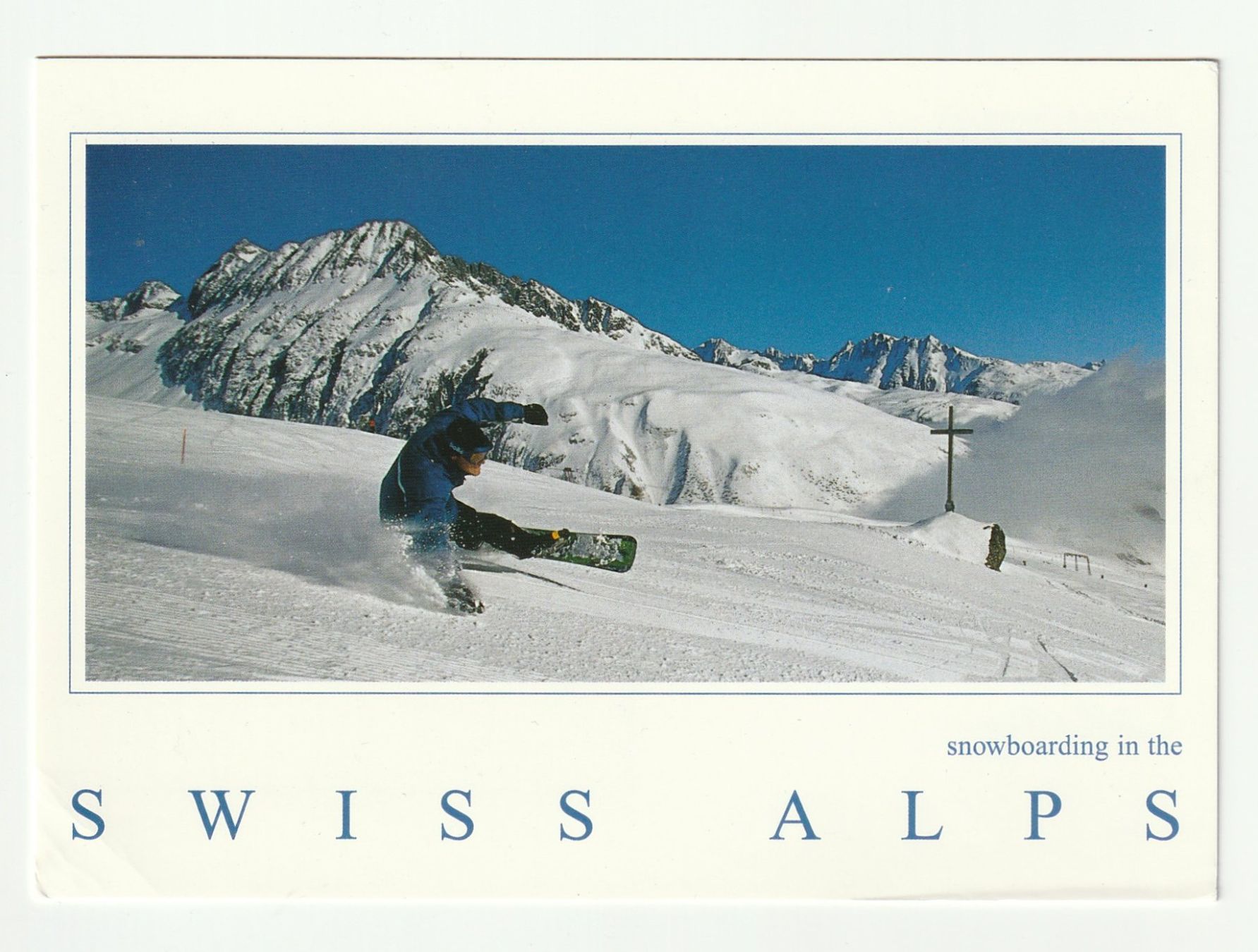Cartoline postali: 2007, Sedrun, Snowboard Postkarte, Graubünden – Usato da St. Gallen venduto da Ricardo_Deals