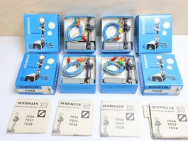 Märklin 4 x Vorsignal 7038 - Fabrikneu - Top Set