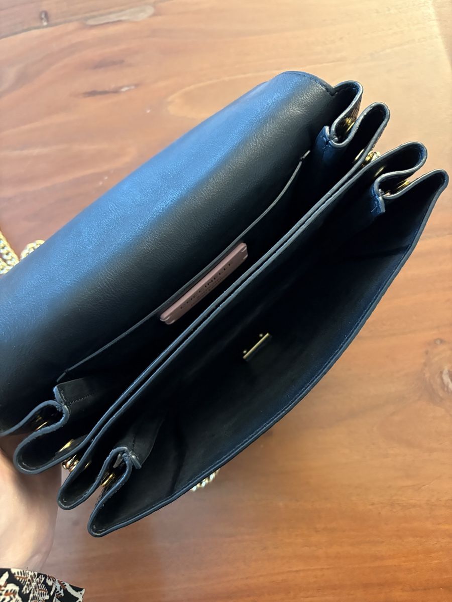 Coccinelle Borse da donna: Coccinelle Black Leather Chain Bag – Nuovo (secondo la descrizione) da Thalwil venduto da ste_jwm7 3