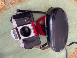 Praktica: Vintage Kamera mit Ledertasche!