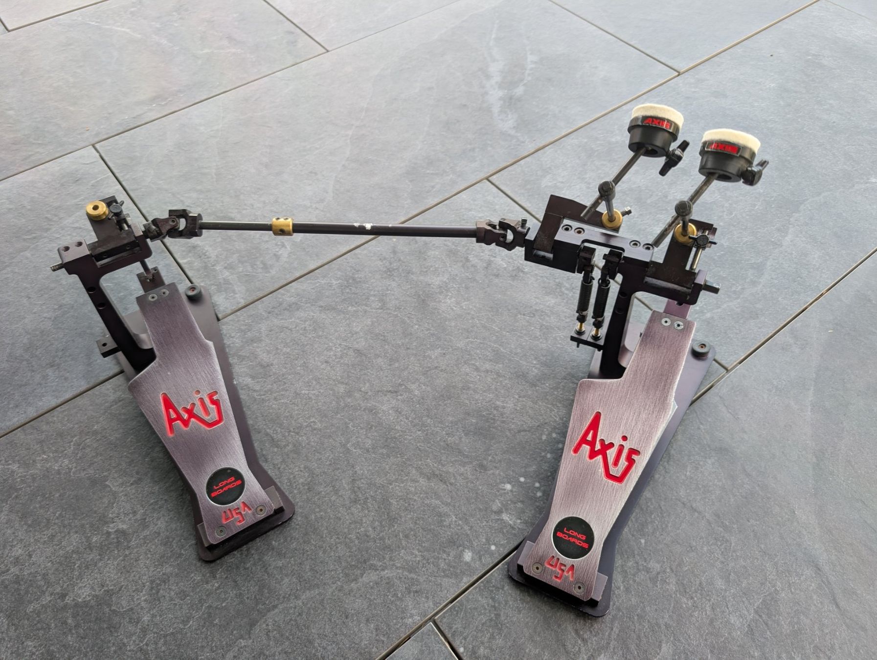 Musikinstrumente: Axis Longboard Drum Doppelpedal – Gebraucht aus Lunden von Rexpi
