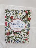 Heftchen zum Geburtstag fein verglitzert viel Glück + Segen