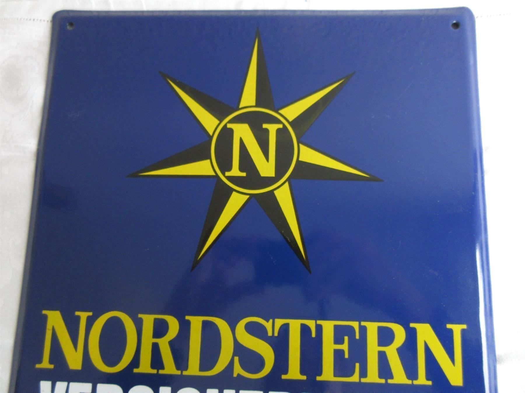 Insegne: Emailschild Nordstern Versicherungen – Usato da Binningen venduto da tempipassati 1
