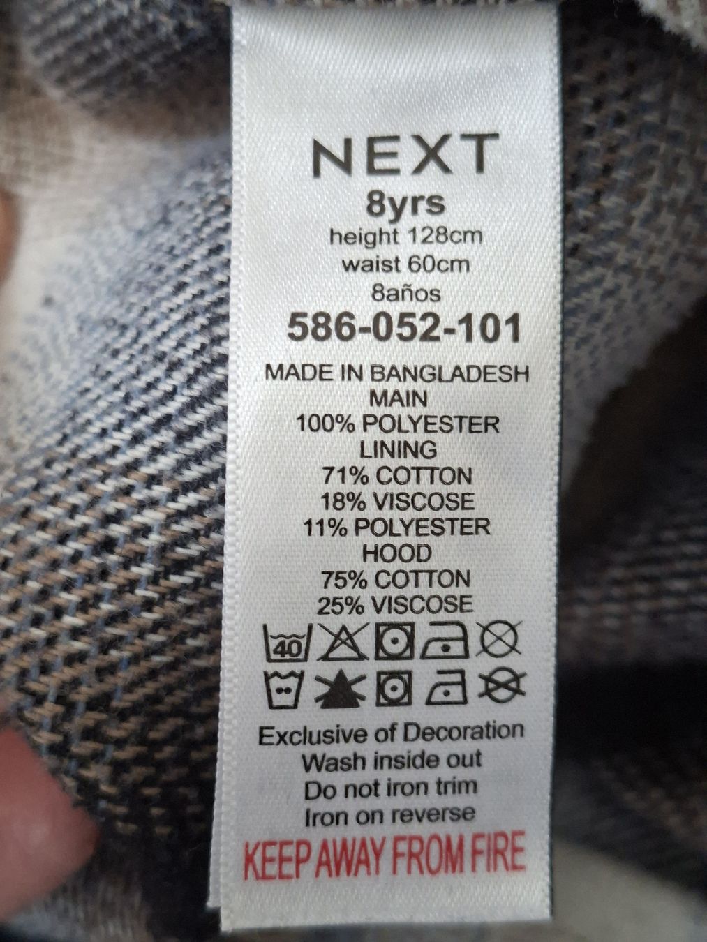 Next Vestes & Manteaux: Overshirt von Next, Gr.128 – D'occasion à Wängi par Schnautz75 2