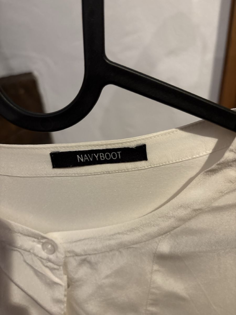 Navyboot Blusen: Blouse Navyboot white button down long sleeve new – Neu (gemäss Beschreibung) aus Regensberg von ani_97f7 1